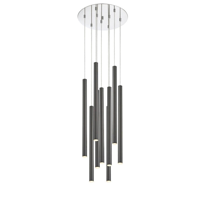 Forest 9 Light Island/Billiard in Chrome