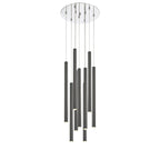 Forest 9 Light Island/Billiard in Chrome