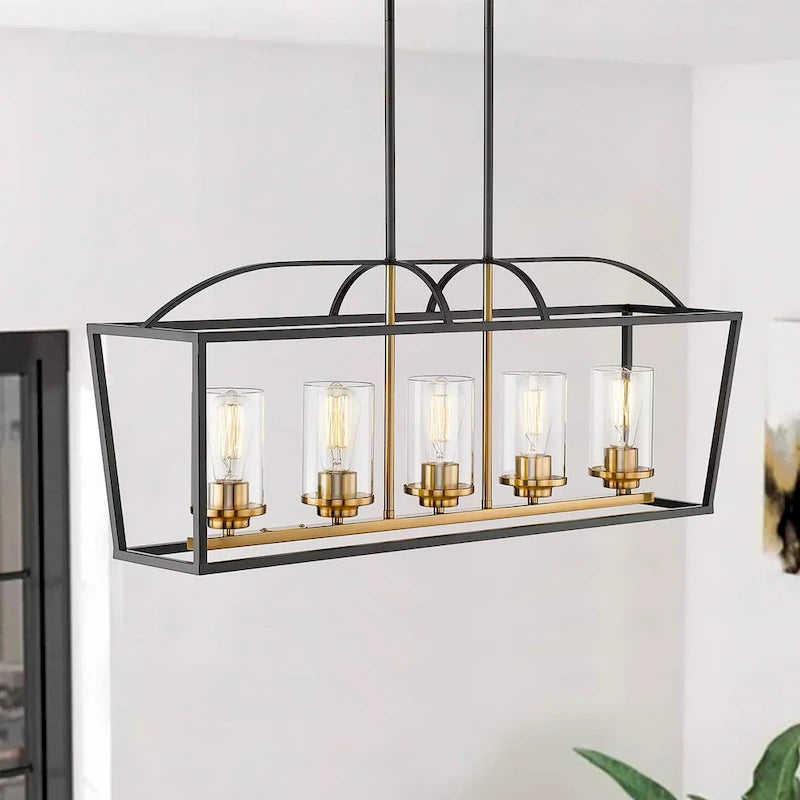 5-Light Kitchen Island Lighting Pendant Light