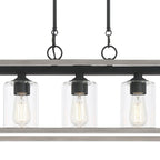 Lustre moderne linéaire Acroma à 5 lumières de 94 cm (37 po) - Certifié UL - 97 cm (38 po)