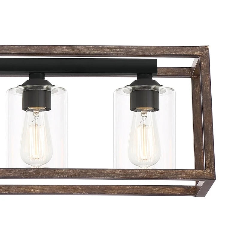 Lustre moderne linéaire Acroma à 5 lumières de 94 cm (37 po) - Certifié UL - 97 cm (38 po)