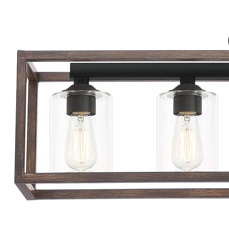 Lustre moderne linéaire Acroma à 5 lumières de 94 cm (37 po) - Certifié UL - 97 cm (38 po)