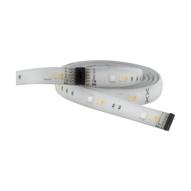 Bande LED RGBW extensible de 8 watts et 90 cm (3 pieds) avec motif étoile de mer et technologie IoT, 120 volts, 800 lumens