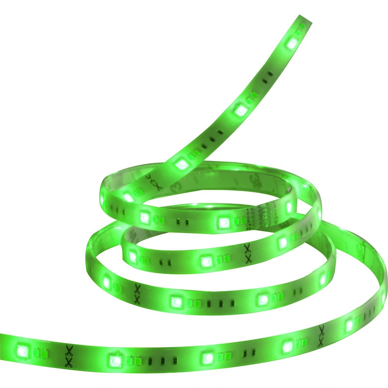 Bande LED RGBW extensible de 8 watts et 90 cm (3 pieds) avec motif étoile de mer et technologie IoT, 120 volts, 800 lumens