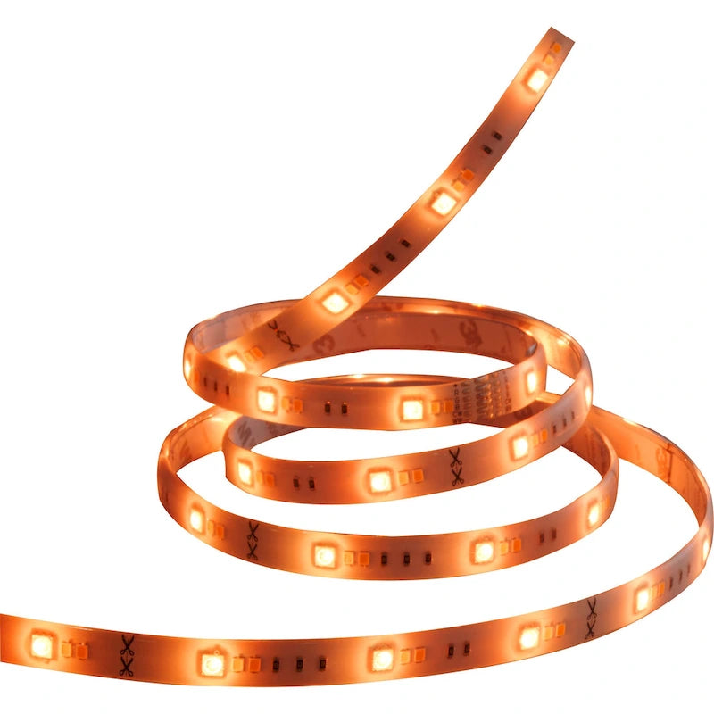 Bande LED RGBW extensible de 8 watts et 90 cm (3 pieds) avec motif étoile de mer et technologie IoT, 120 volts, 800 lumens