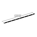 Bande LED RGBW extensible de 8 watts et 90 cm (3 pieds) avec motif étoile de mer et technologie IoT, 120 volts, 800 lumens