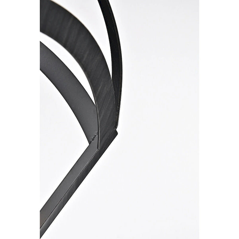 Suspension lanterne antique noire à 3 lumières avec abat-jour en verre