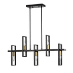 Lustre Mia 32 pouces style bougie pour îlot de cuisine, 5 lumières - Non disponible