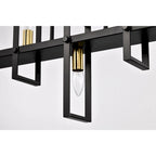 Lustre Mia 32 pouces style bougie pour îlot de cuisine, 5 lumières - Non disponible
