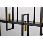 Lustre Mia 32 pouces style bougie pour îlot de cuisine, 5 lumières - Non disponible