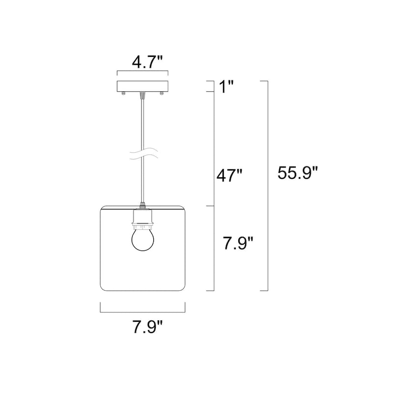 Suspension Shaun jaune foncé à 1 lumière en rotin, style tambour.