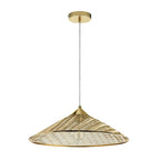 Suspension Isabelle River of Goods en métal doré poli - 20 x 20 x 8,25/56,25