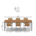 Suspension globe en verre et métal Digby River of Goods - Non disponible