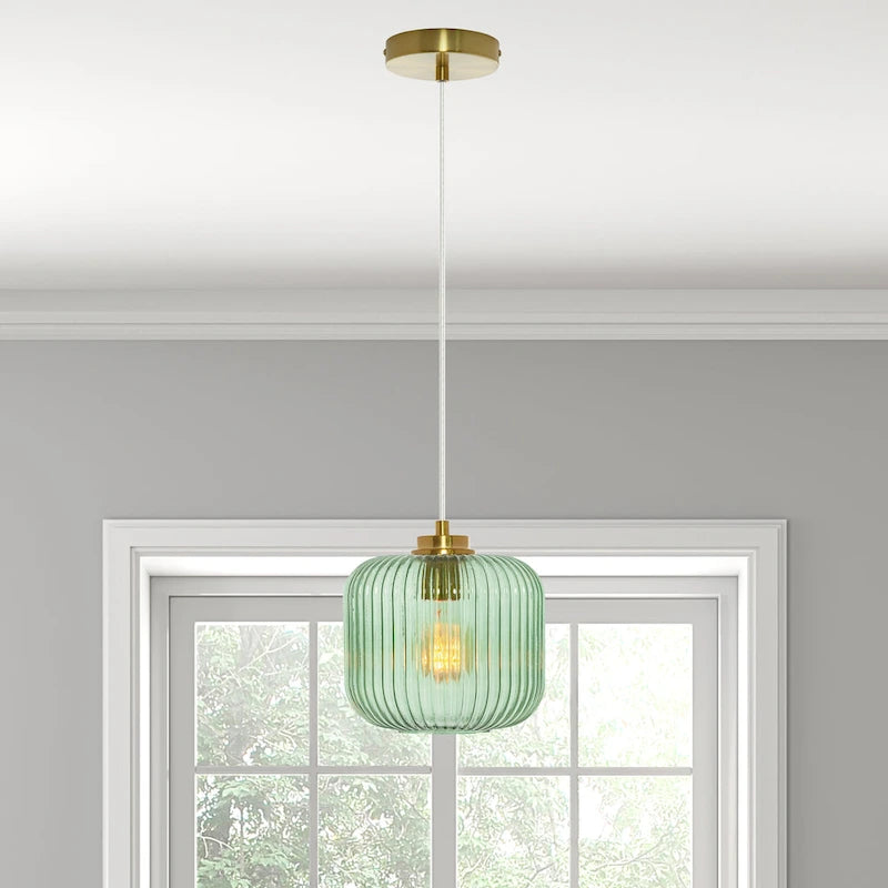 Suspension globe en verre et métal Digby River of Goods - Non disponible