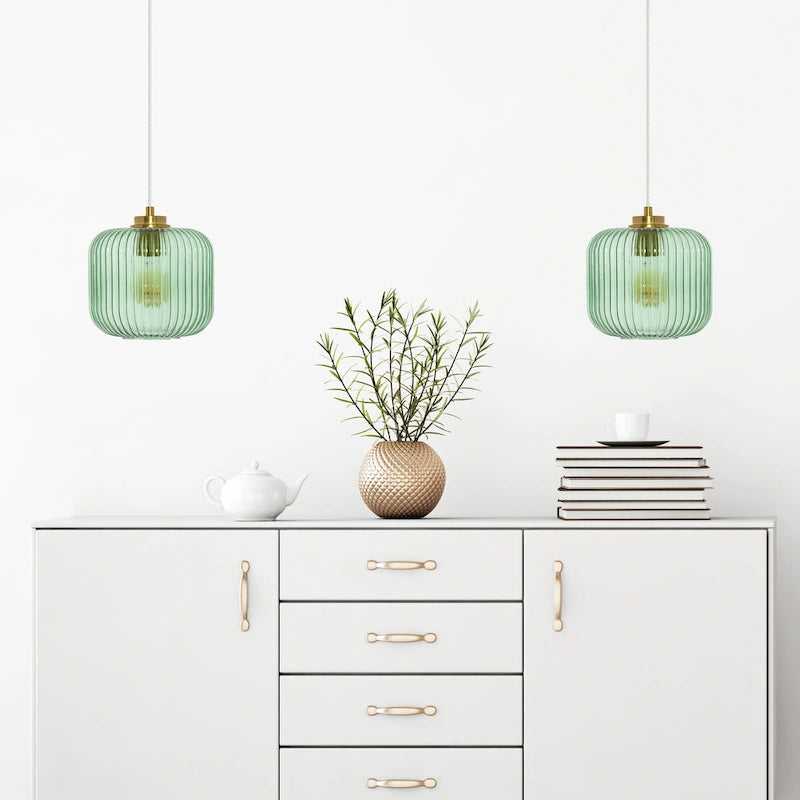 Suspension globe en verre et métal Digby River of Goods - Non disponible