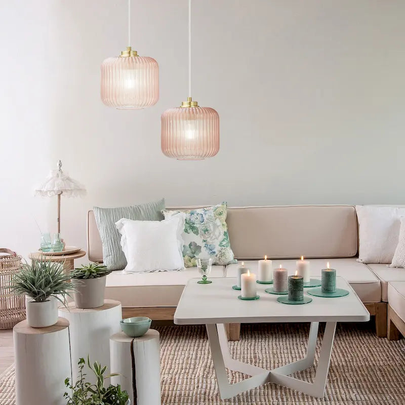 Suspension globe en verre et métal Digby River of Goods - Non disponible