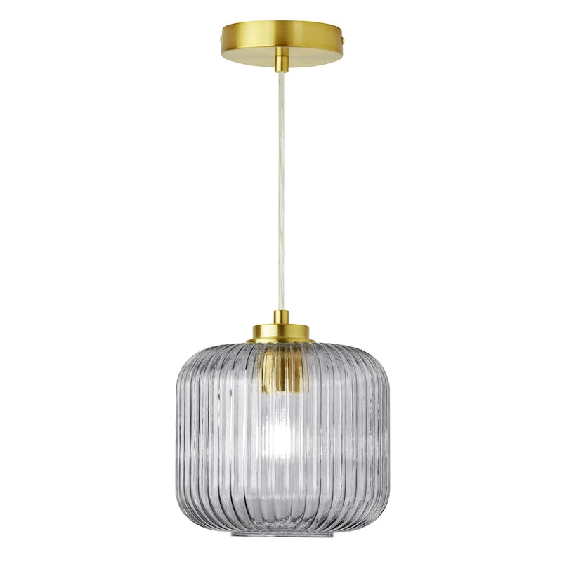 Suspension globe en verre et métal Digby River of Goods - Non disponible