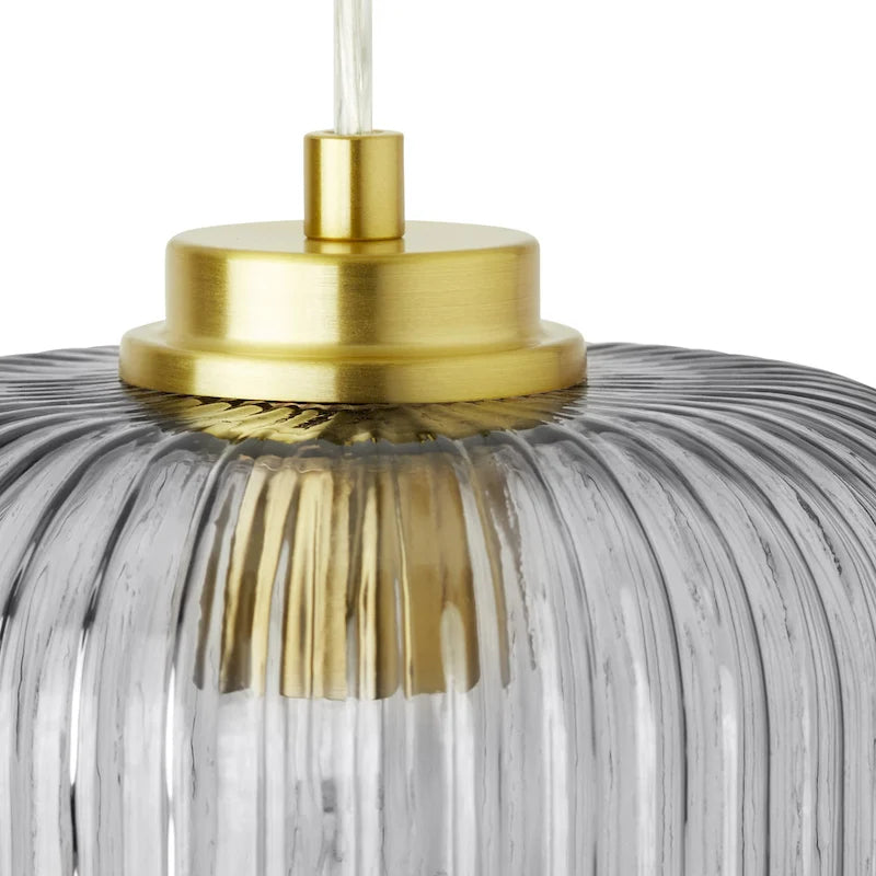 Suspension globe en verre et métal Digby River of Goods - Non disponible