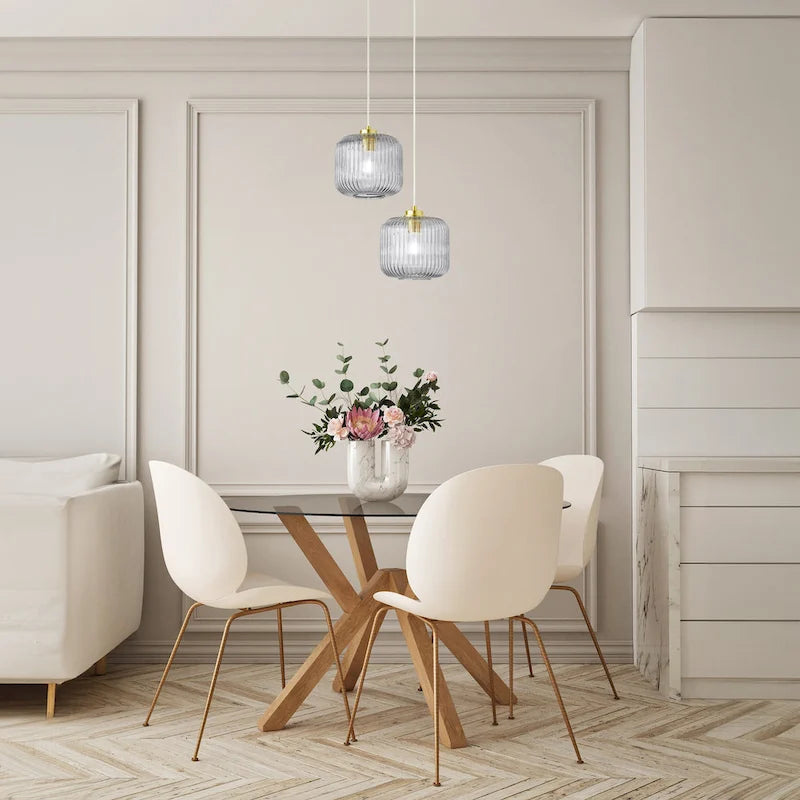 Suspension globe en verre et métal Digby River of Goods - Non disponible