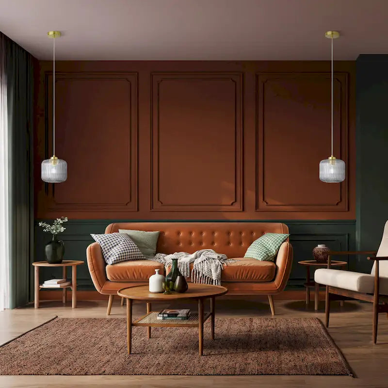 Suspension globe en verre et métal Digby River of Goods - Non disponible