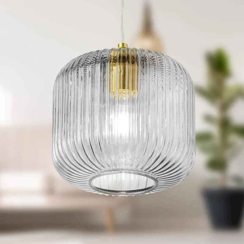 Suspension globe en verre et métal Digby River of Goods - Non disponible