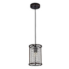 Suspension Chalte en bronze huilé à une lumière de 15 cm