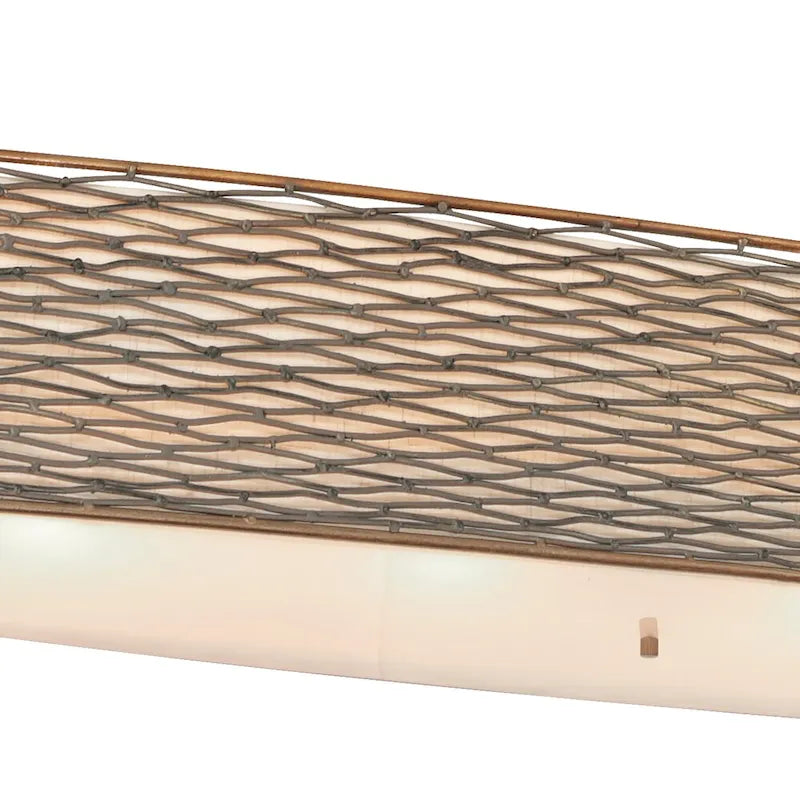 Suspension linéaire Flow à 4 lumières