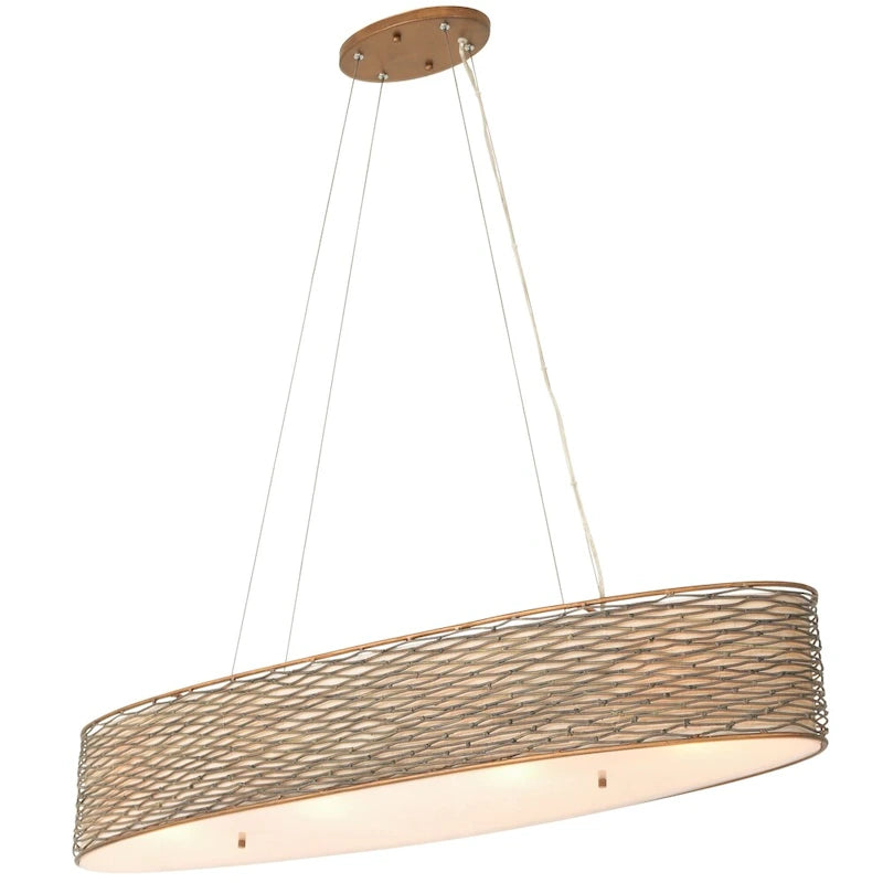 Suspension linéaire Flow à 4 lumières