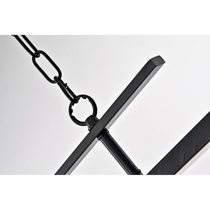 Luminaire linéaire antique noir à 4 lumières pour îlot de cuisine avec abat-jour en verre ambré