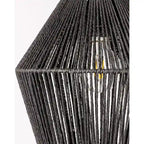 Suspension Camerano en rotin synthétique style côtier - 71 cm H x 11 cm L x 11 cm P