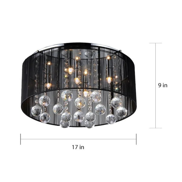 Plafonnier en cristal