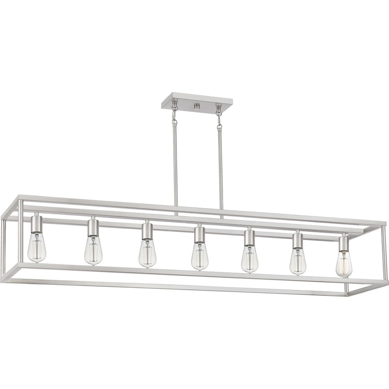 New Harbor 7-Light Linear Island Chandelier