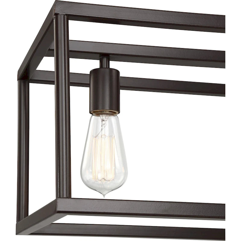 Lustre linéaire à 7 lumières New Harbor pour îlot central