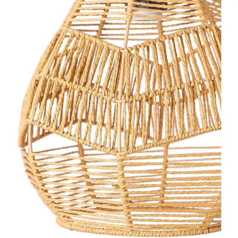 Suspension rustique tissée Nosse - 70 cm (H) x 12 cm (L) x 12 cm (P)