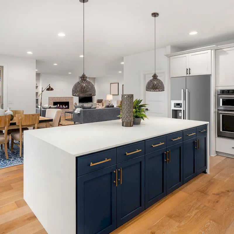 Suspension Sigrid River of Goods en métal bronze antique avec abat-jour en forme de bol - 11 x 11 x 11,25/70,25