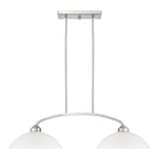 Lustre linéaire à 2 lumières Livex Lighting, 4222-91 - 34 po L x 13 po l x 16 po H réglable