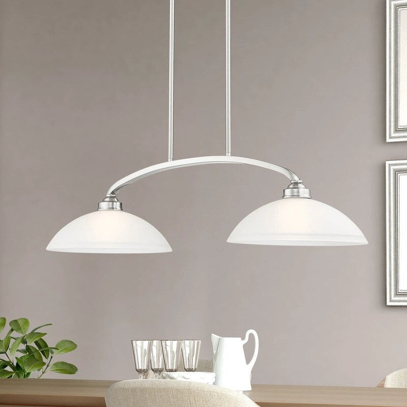 Lustre linéaire à 2 lumières Livex Lighting, 4222-91 - 34 po L x 13 po l x 16 po H réglable