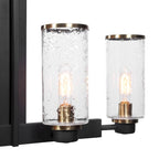 Îlot lumineux industriel à 6 lumières Uttermost Jarsdel