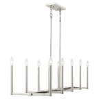 Lustre linéaire Livex Lighting à 10 lumières, 40259-35 - 42,5 cm L, 15,5 cm l, hauteur réglable de 18,5 à 48,5 cm