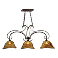 Uttermost Vetraio 3-light Bronze Kitchen Island Light