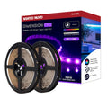 Bande lumineuse Dimension Pro Tape de 19,5 m (64 pi) à haut rendement RGB et blanc réglable. Connexion par prise. Compatible IoT. Télécommande infrarouge Starfish incluse.