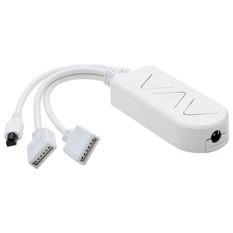 Bande lumineuse Dimension Pro Tape de 19,5 m (64 pi) à haut rendement RGB et blanc réglable. Connexion par prise. Compatible IoT. Télécommande infrarouge Starfish incluse.