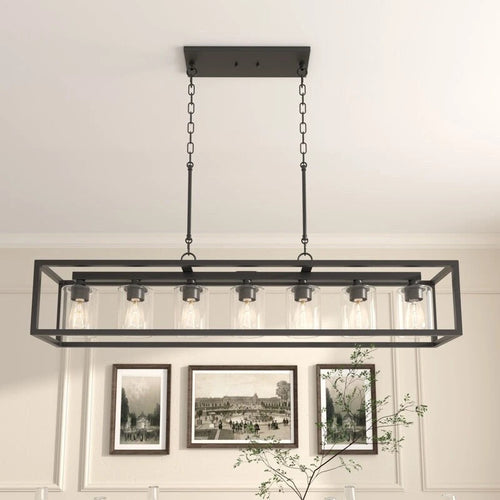 Acroma 7 Lights 52In Modern Kitchen Chandelier - UL - N/A