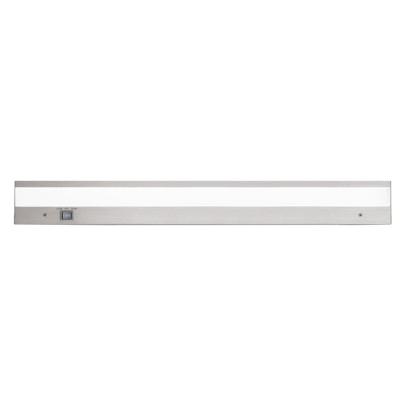 Barre lumineuse LED WAC Lighting Duo 24 pouces avec température de couleur réglable 2700K/3000K