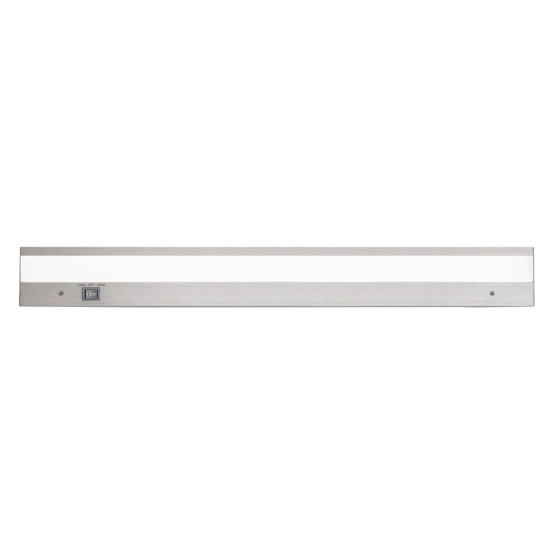 Barre lumineuse LED WAC Lighting Duo 24 pouces avec température de couleur réglable 2700K/3000K