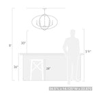 Pendentif linéaire Colson