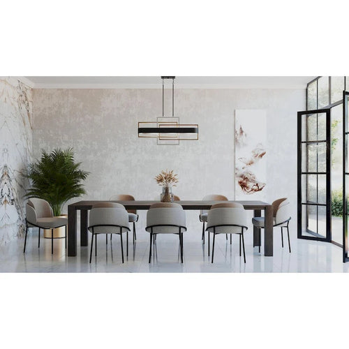 Îlot à six lumières de la collection Adagio