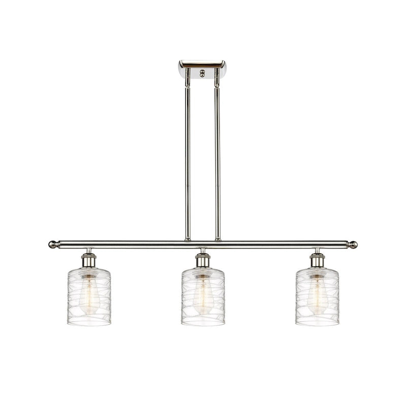Luminaire îlot Innovations Lighting Ballston Cobbleskill - 3 lampes 36