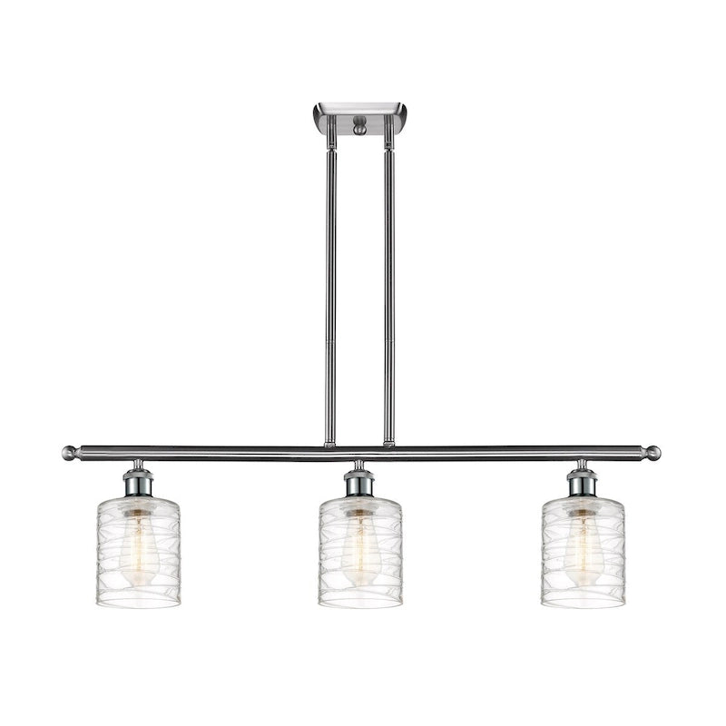 Luminaire îlot Innovations Lighting Ballston Cobbleskill - 3 lampes 36