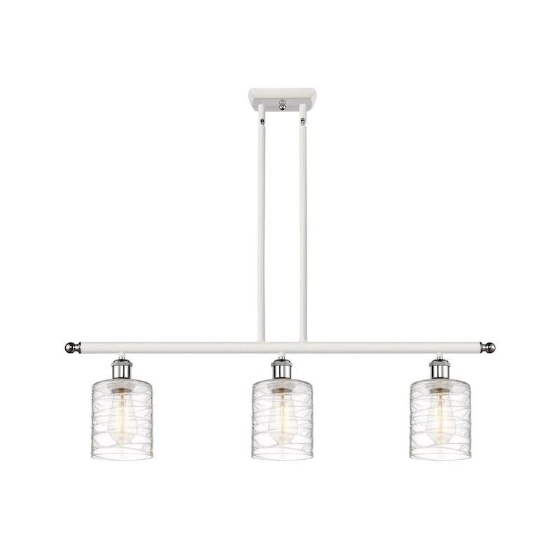 Luminaire îlot Innovations Lighting Ballston Cobbleskill - 3 lampes 36